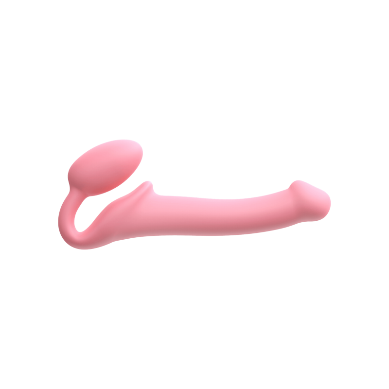 Strap-On-Me - Semi-Realistische Buigbare Strap-On Dildo Maat S - Roze - Afbeelding 2