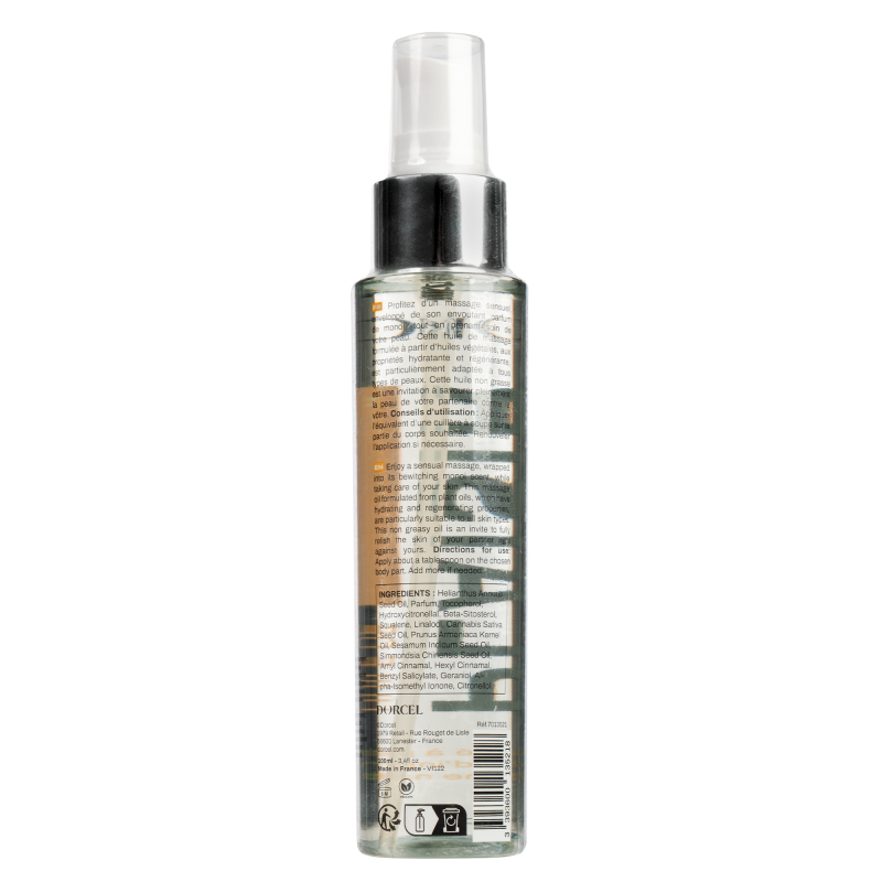 Dorcel - Plaisir - Tahiti Monoï - Massageolie - 100 ml - Afbeelding 2