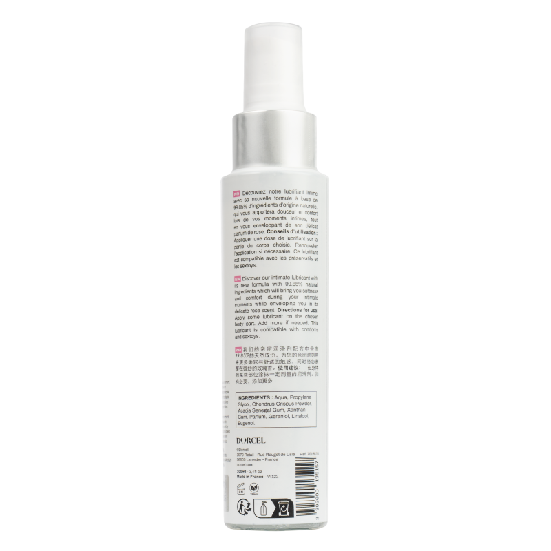 Dorcel - Plaisir - Wild Rose - Natuurlijk Glijmiddel - 100 ml - Afbeelding 2