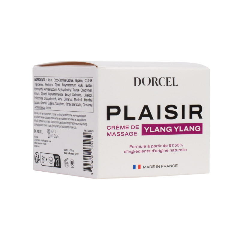 Dorcel - Plaisir - Ylang Ylang - Massagecrème - 150 ml - Afbeelding 2
