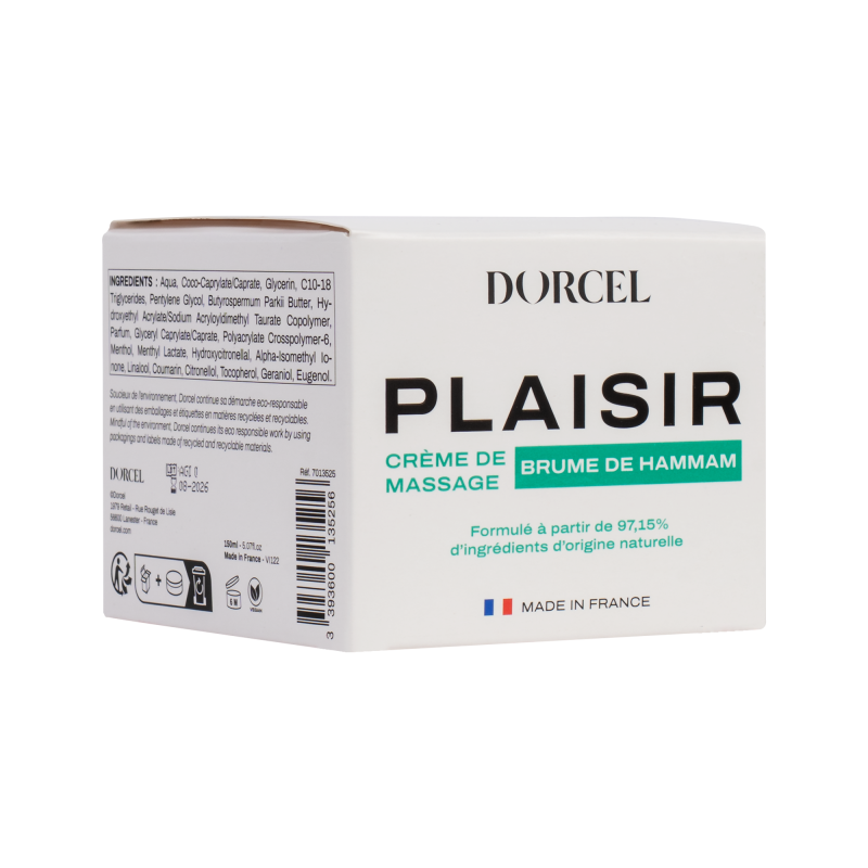 Dorcel - Plaisir - Brume De Hammam - Massagecrème - 150 ml - Afbeelding 3