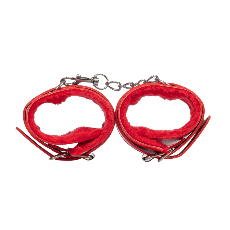 TieMeUp - Handboeien van zacht bont - Rood - Afbeelding 2