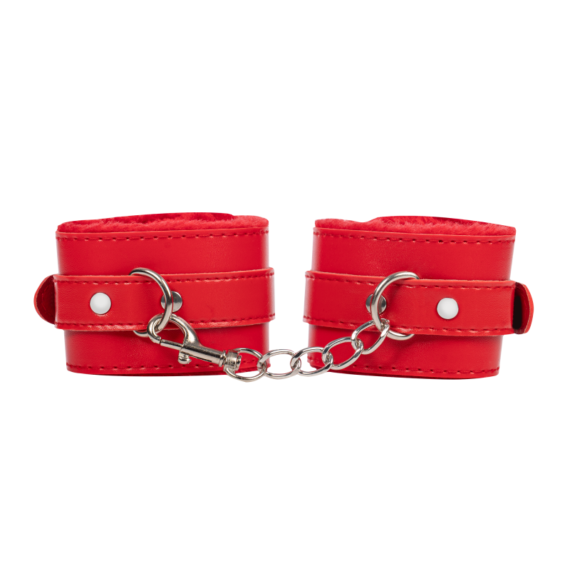 TieMeUp - Handboeien van zacht bont - Rood - Afbeelding 3