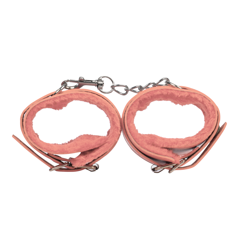 TieMeUp - Handboeien van zacht bont - Roze - Afbeelding 2