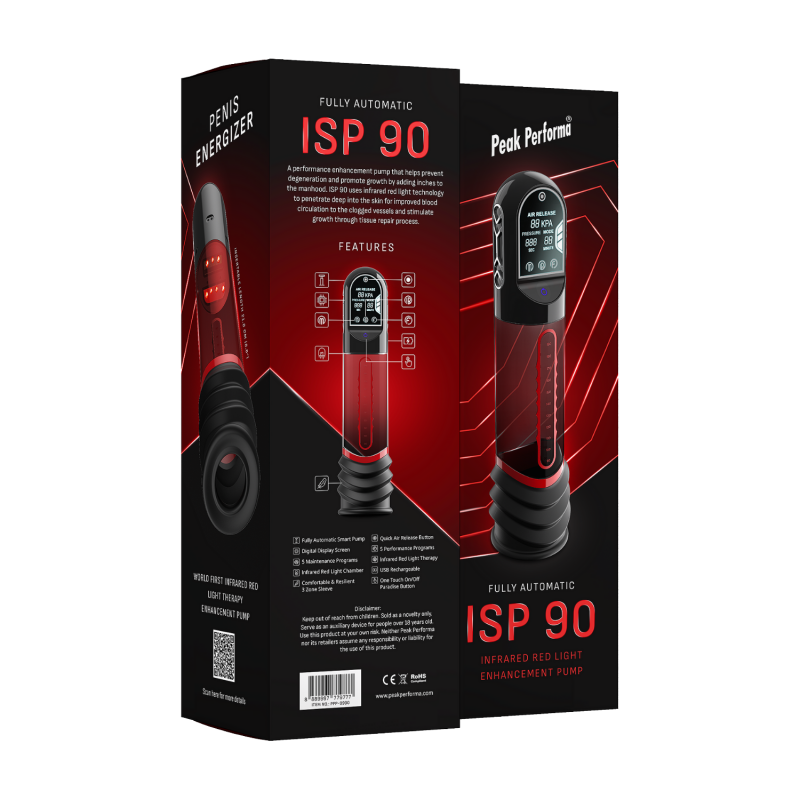 Peak Performa - ISP 90 - Infrarood licht Penispomp - Afbeelding 12