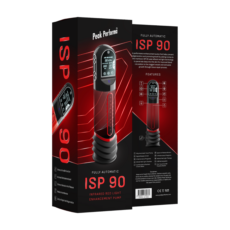 Peak Performa - ISP 90 - Infrarood licht Penispomp - Afbeelding 13
