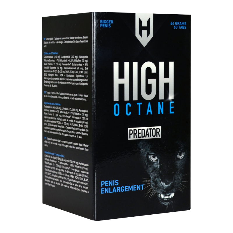 Morningstar - High Octane Predator - Penisvergroting - 60 tabletten - Afbeelding 3