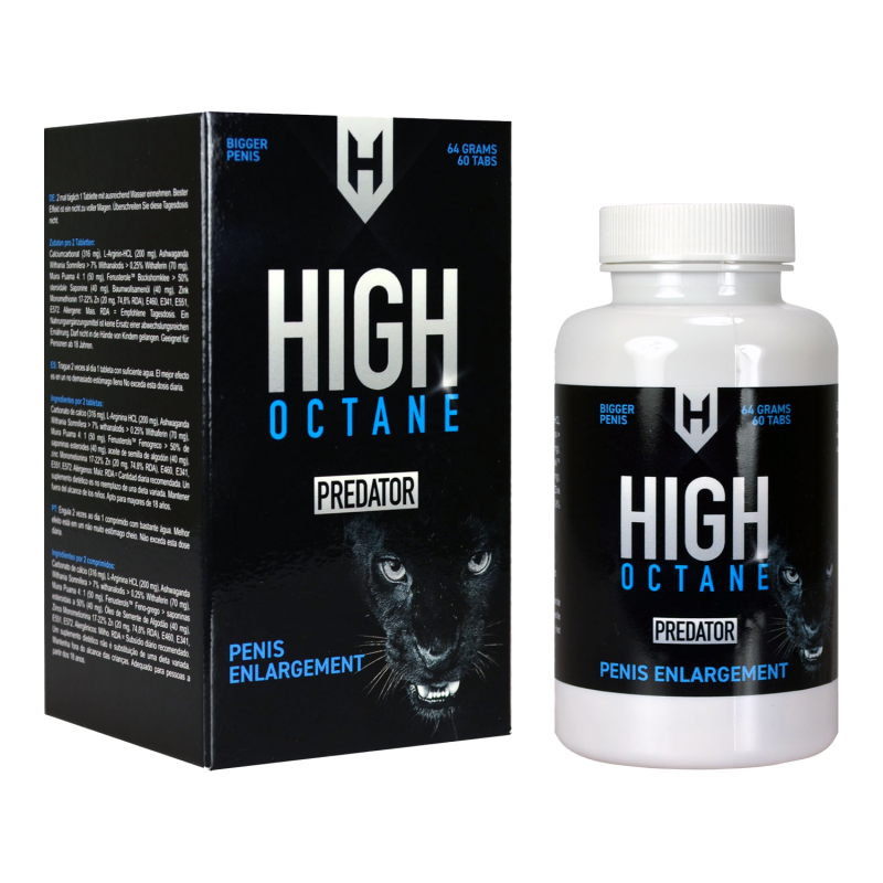 Morningstar - High Octane Predator - Penisvergroting - 60 tabletten - Afbeelding 5