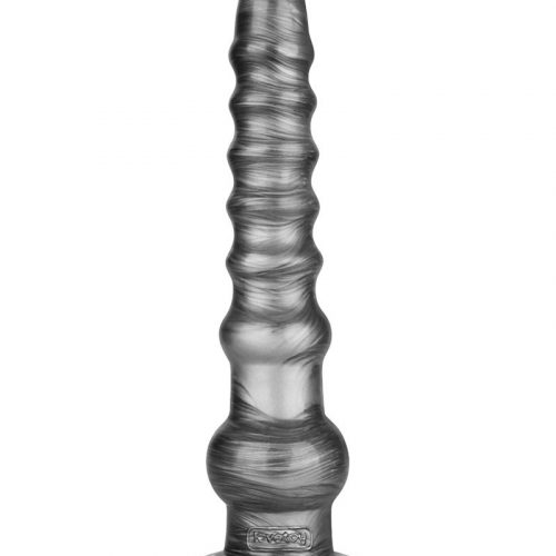 LoveToy - Kingsize Vibrerende Vibrax Slider 32 cm - Zilver