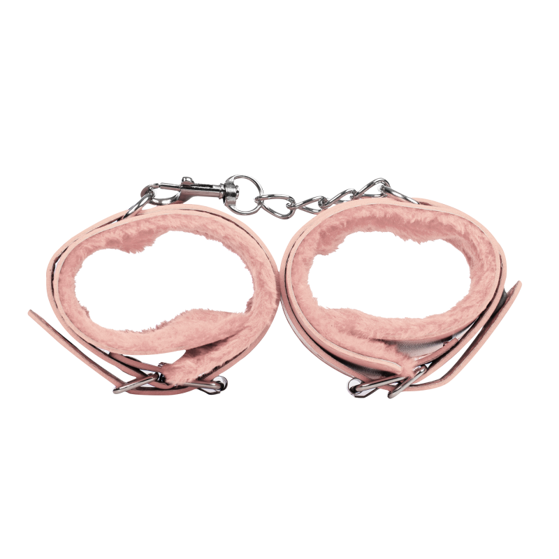 TieMeUp - Handboeien van zacht bont - Roze - Afbeelding 2