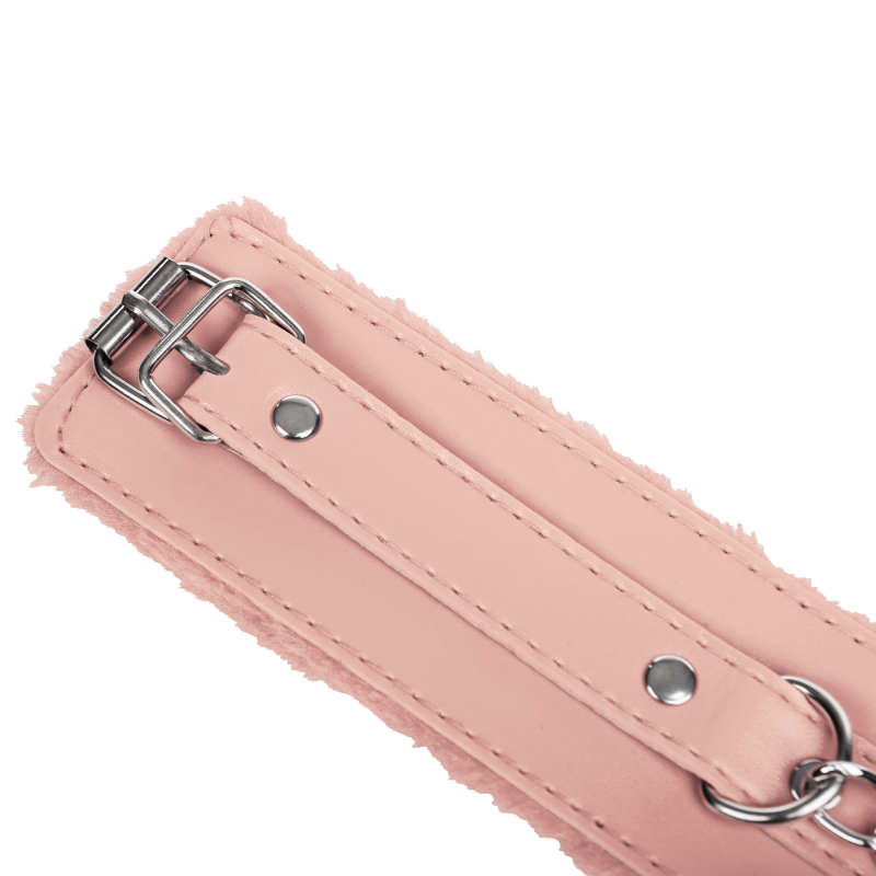 TieMeUp - Handboeien van zacht bont - Roze - Afbeelding 5