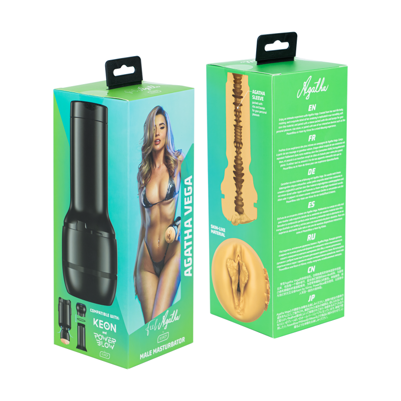 Kiiroo - FeelStar Stroker - Agatha Vega Stroker - Nude - Afbeelding 9