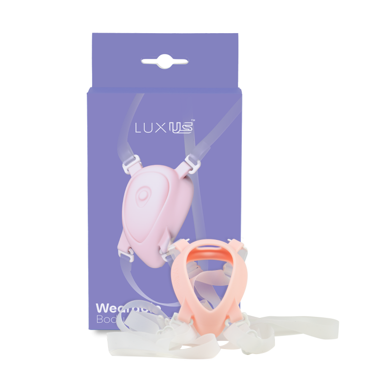 LUXUS - Luxus Wearable Harness - Transparant/Roze - Afbeelding 2