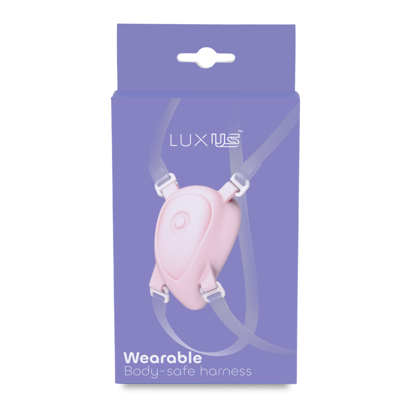 LUXUS - Luxus Wearable Harness - Transparant/Roze - Afbeelding 6