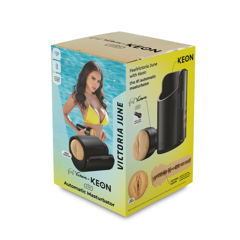 Kiiroo - Keon Combo Set met Feel Victoria June Stroker - Afbeelding 11