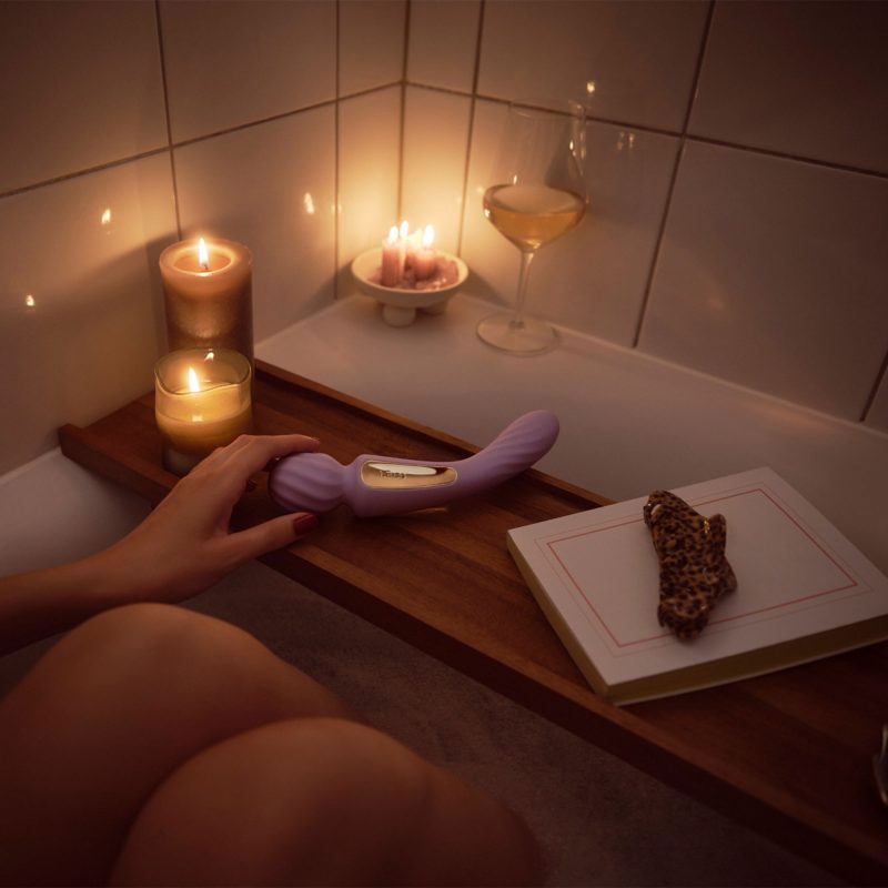 LELO - Switch - Dubbele Wandvibrator (met App-bediening) - Zachtroze - Afbeelding 9