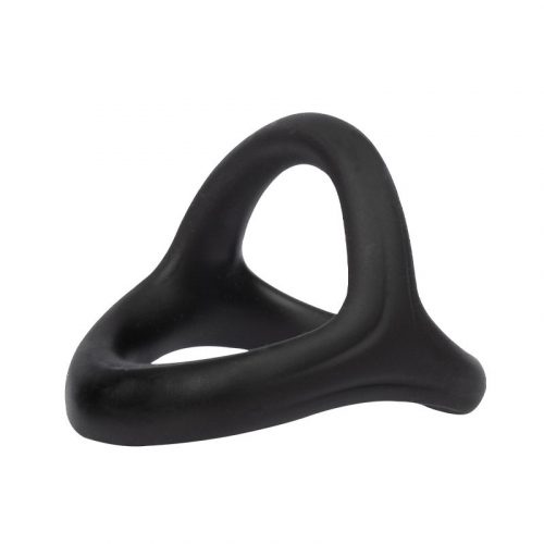 Rimba Bondage Play - Siliconen 3-Ring - Zwart