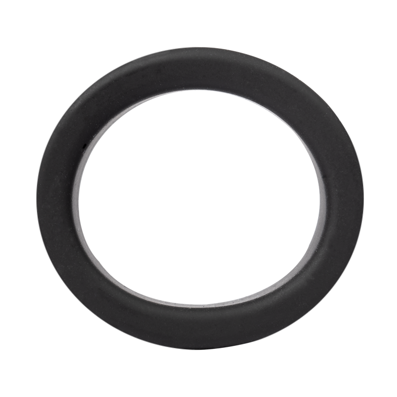 Rimba Bondage Play - Siliconen Balring - 20 mm - Zwart - Afbeelding 2