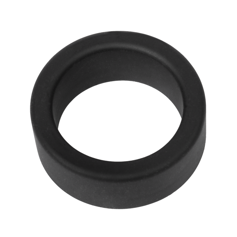 Rimba Bondage Play - Siliconen Balring - 20 mm - Zwart - Afbeelding 5
