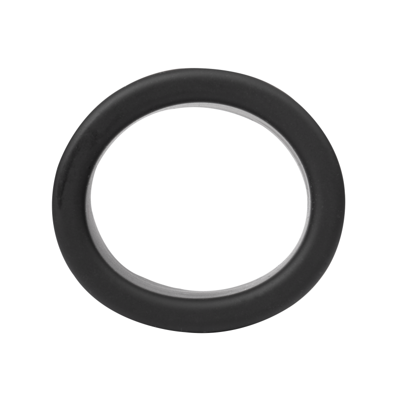 Rimba Bondage Play - Siliconen Balring - 30 mm - Zwart - Afbeelding 4