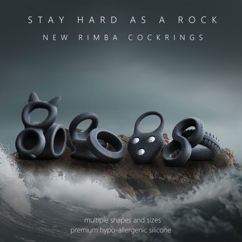 Rimba Bondage Play - Siliconen Stretcher - 35 gr. - Zwart - Afbeelding 5