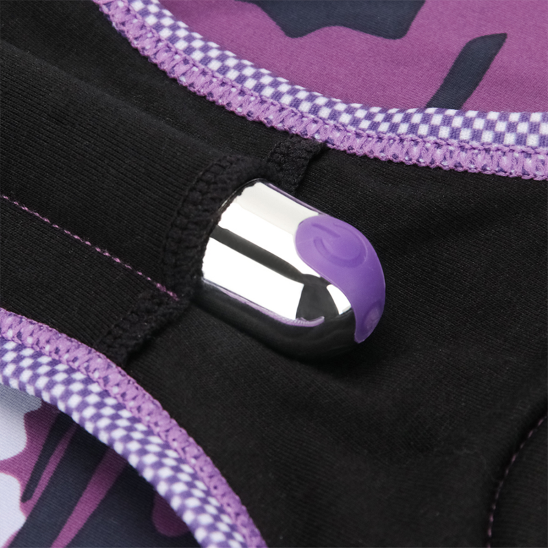 LoveToy - Ingen - Violet Strap-on Slipje Maat M/L - Paars - Afbeelding 6