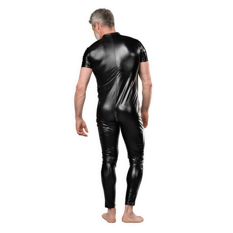 Amorable by Rimba - Wetlook Overall - Zwart - Afbeelding 2