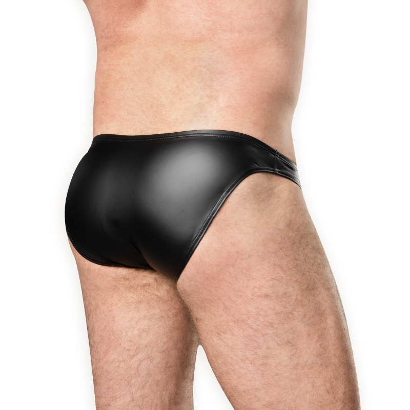 Amorable by Rimba - Wetlook Slip - One Size - Zwart - Afbeelding 2